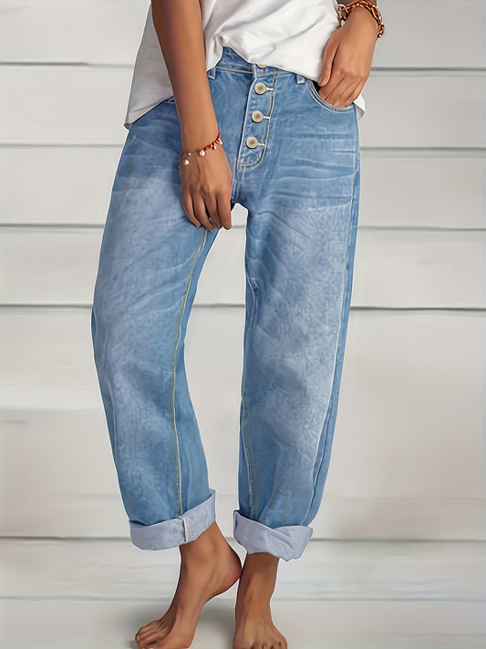 Comfortable Wide Leg Women's Everyday Pants - OutfitLondon