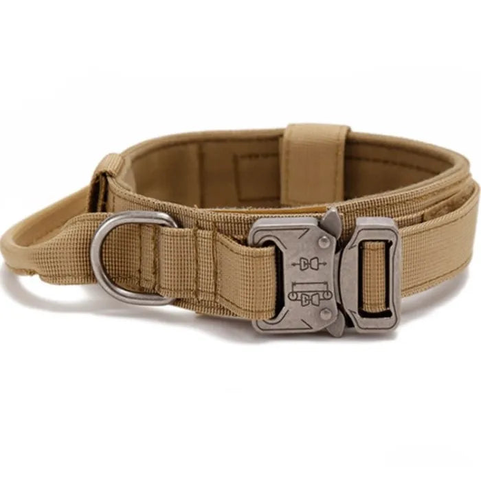 Dog Collar Adjustable Military TacticalPets Dg Collas Leas CntrlTactical Military Dog Training Collar