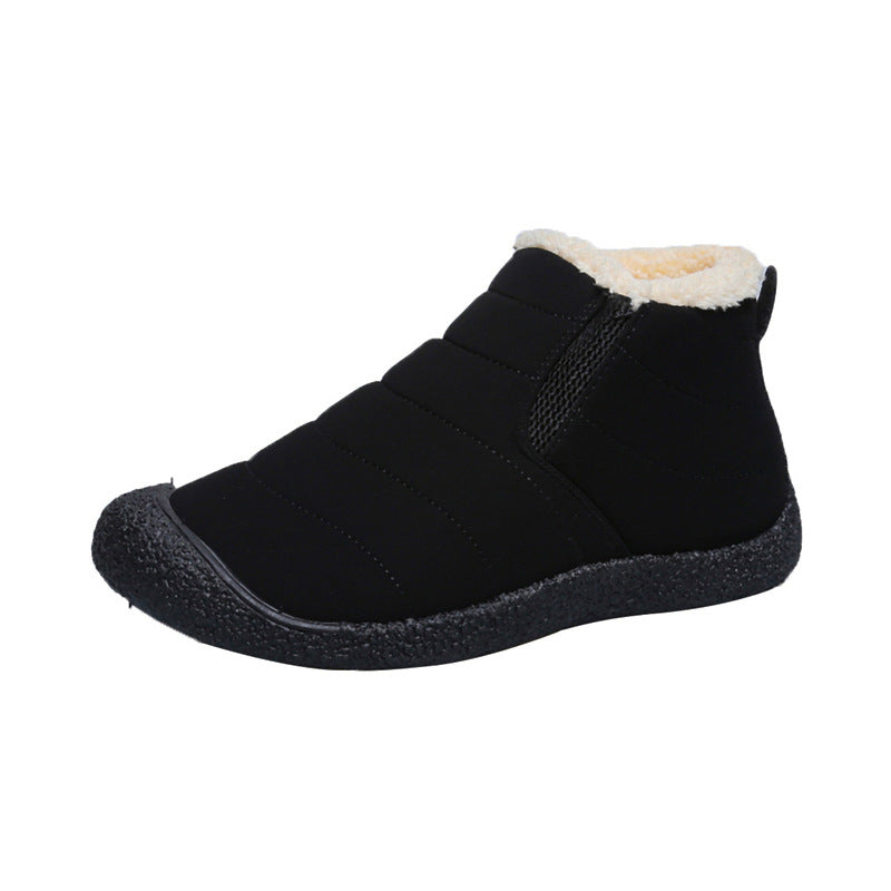 Warm Winter Snow Boots Fur Lined Waterproof Ankle Boots
