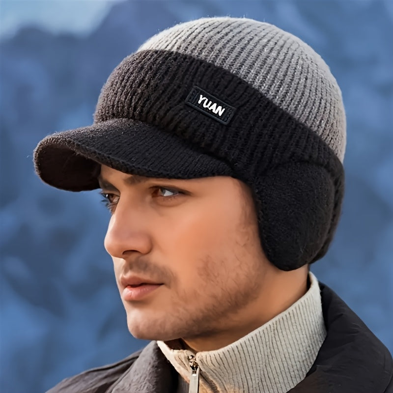 Cold Weather Thermal Insulated Beanie Hat