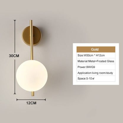 Modern LED Indoor Wall Light Fixtures for Home