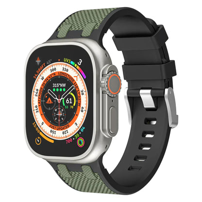 Vibrant Rubber Apple Watch Strap Band