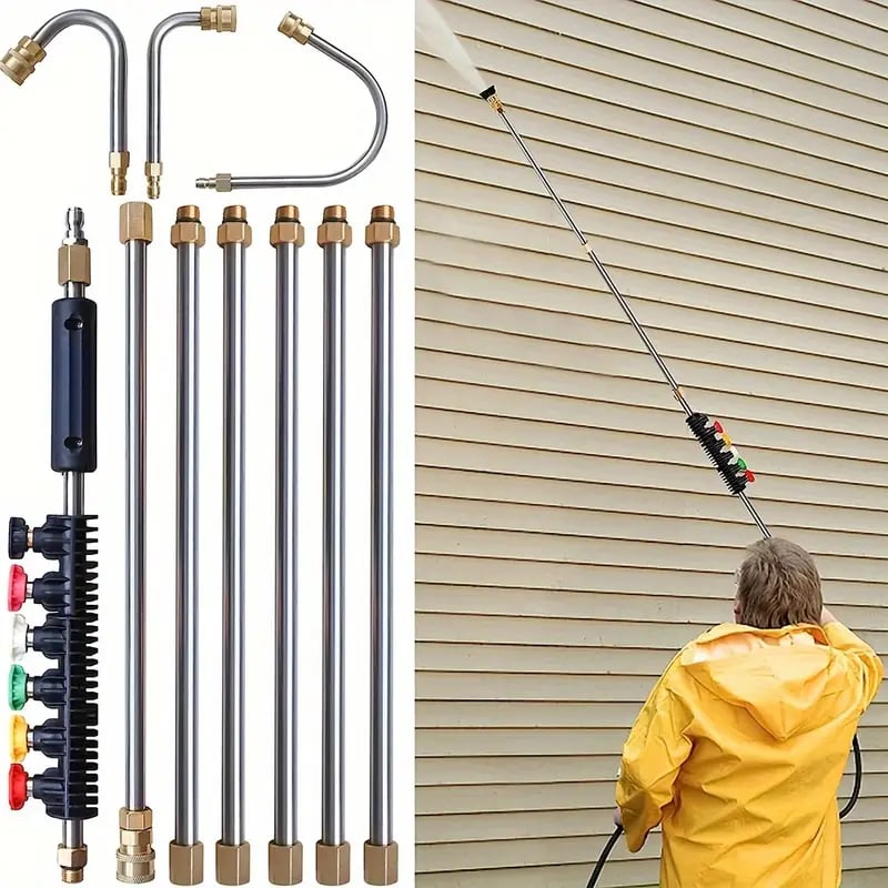 Heavy Duty Pressure Washer Extension Wand Set - OutfitLondon