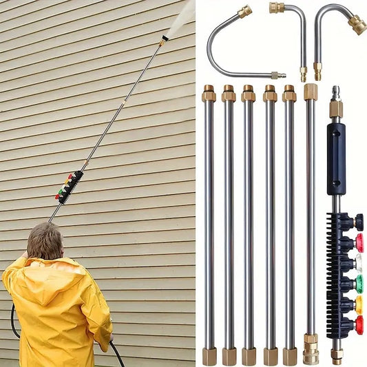 Heavy Duty Pressure Washer Extension Wand Set - OutfitLondon
