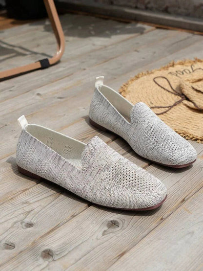 Step-In Elegance: Orthopedic Non-Slip Flat Shoes - Comfort Meets Style