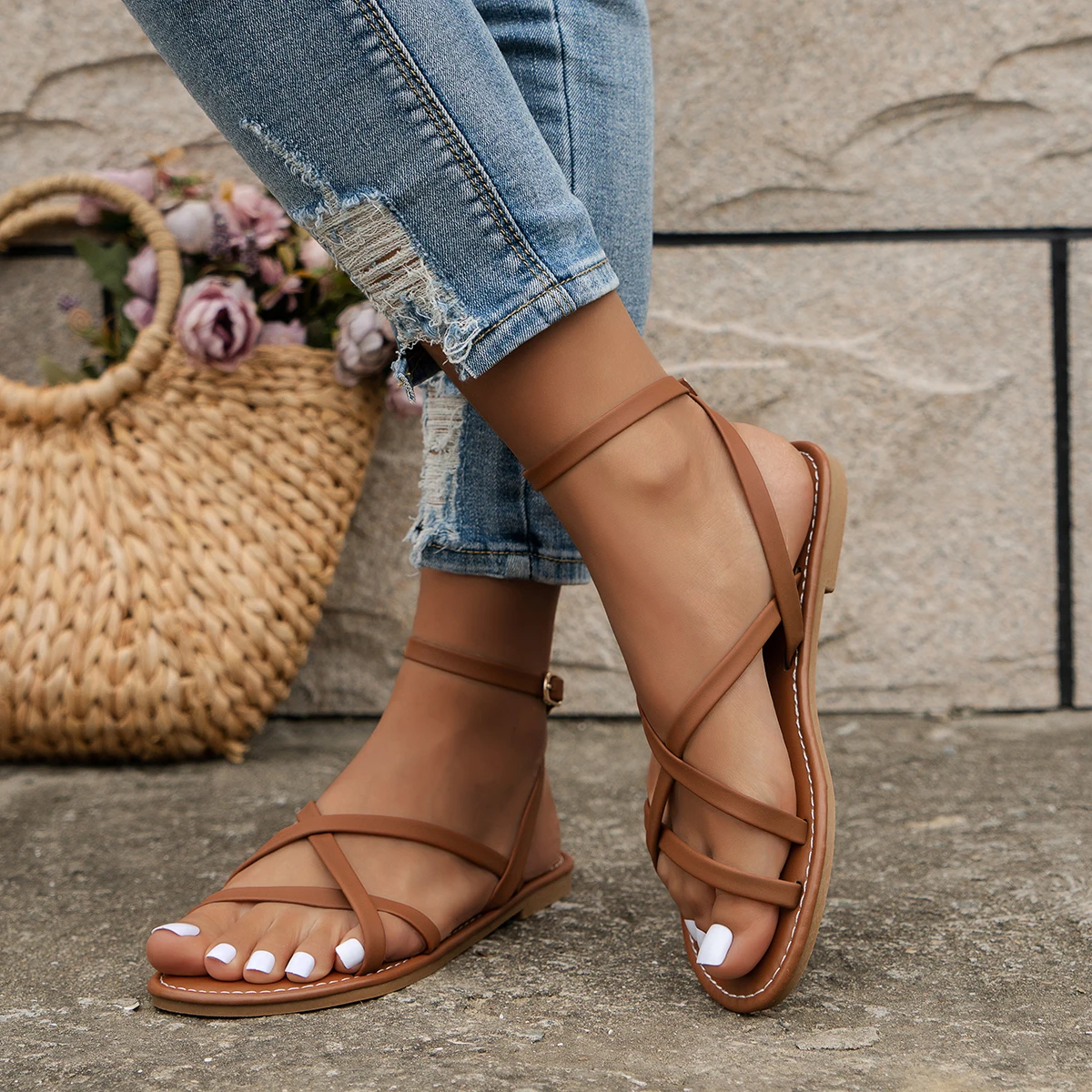 Women's Comfortable Roman Beach Sandals