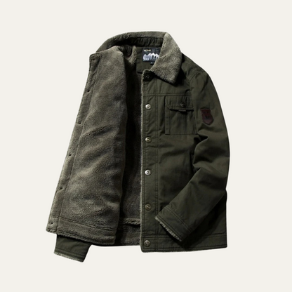 Thermal Men's Fleece Lined Sherpa Coat