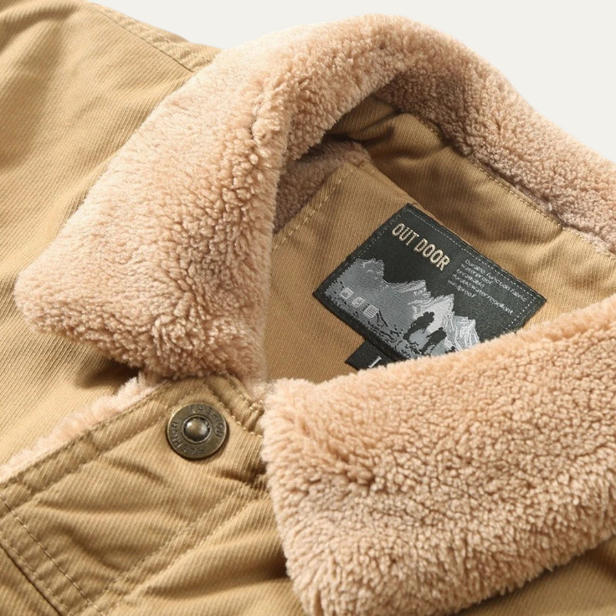 Thermal Men's Fleece Lined Sherpa Coat