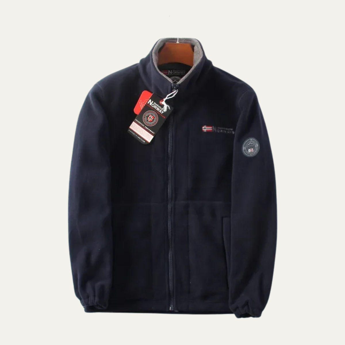 Cozy Men's Fleece Zip Up Sherpa Jacket