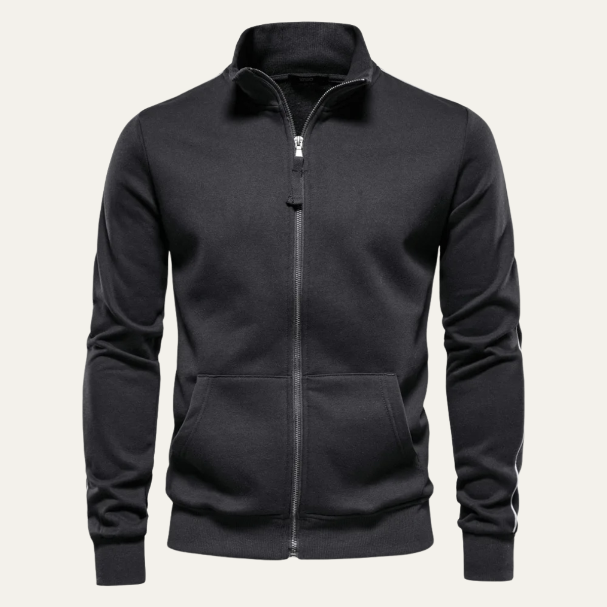Men's Slim Fit Cotton Zip Jacket Casual Wear