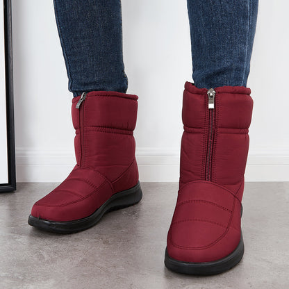 Waterproof Winter Snow Boots Warm Fur Lining Booties