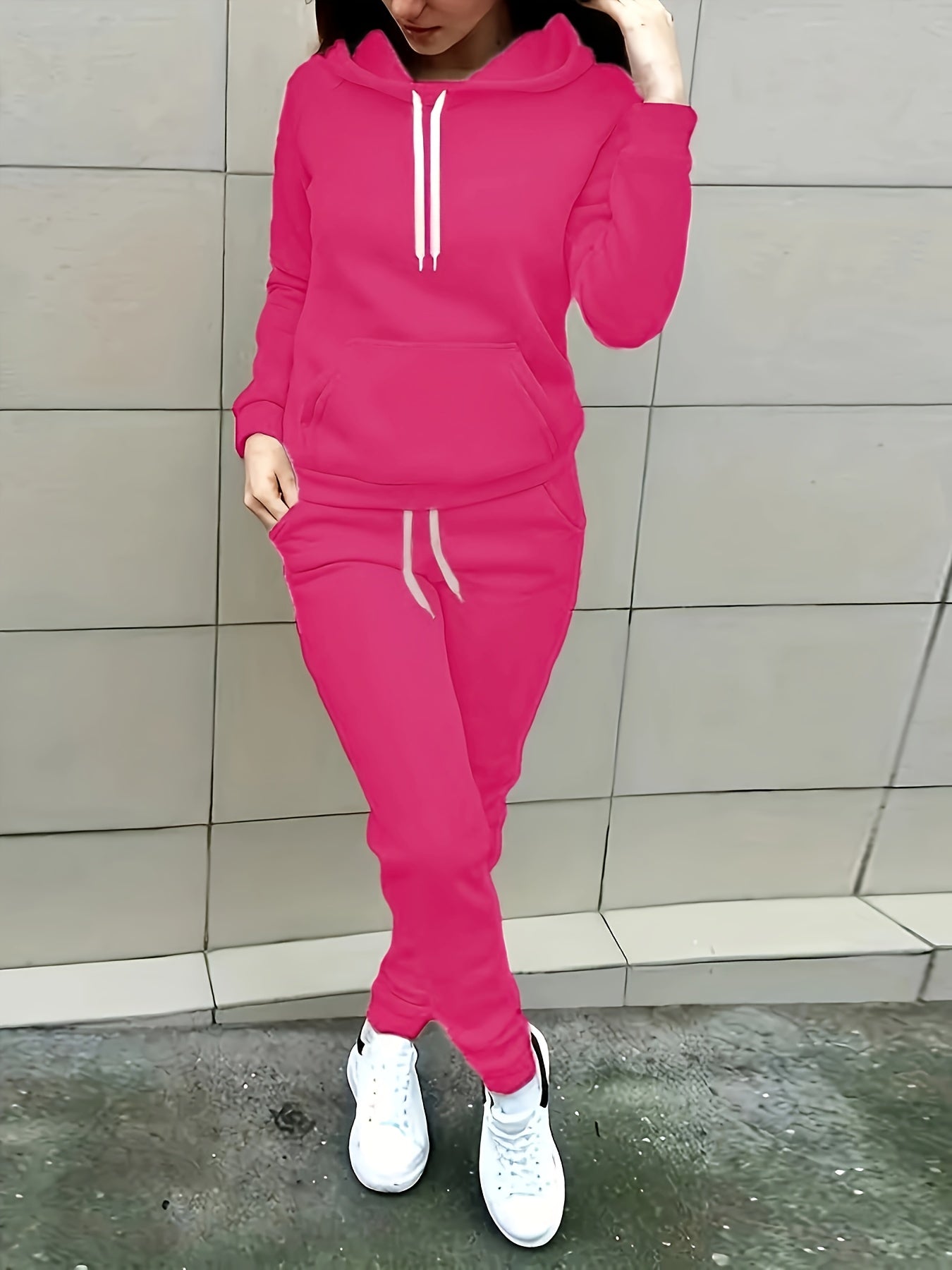 Cozy Women's Hoodie and Sweatpant Lounge Set
