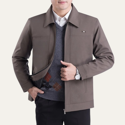 Classic Mens Stylish Leather Jacket