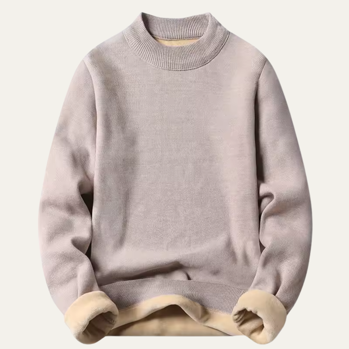 Comfortable Men's Fleece Crew Neck Sweatshirt