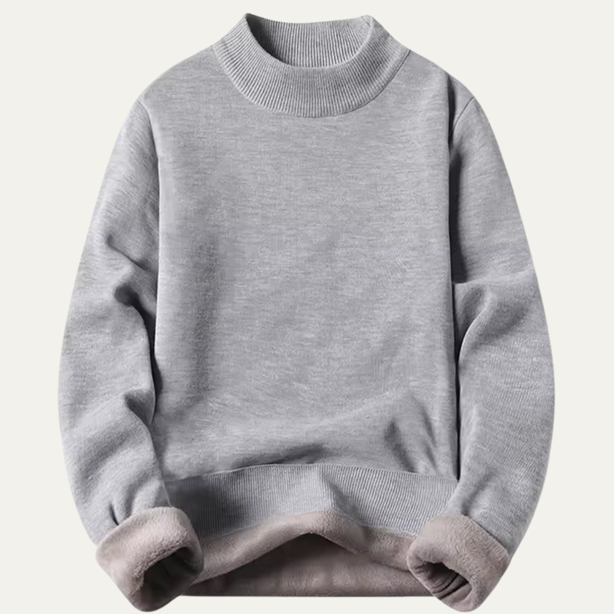 Comfortable Men's Fleece Crew Neck Sweatshirt