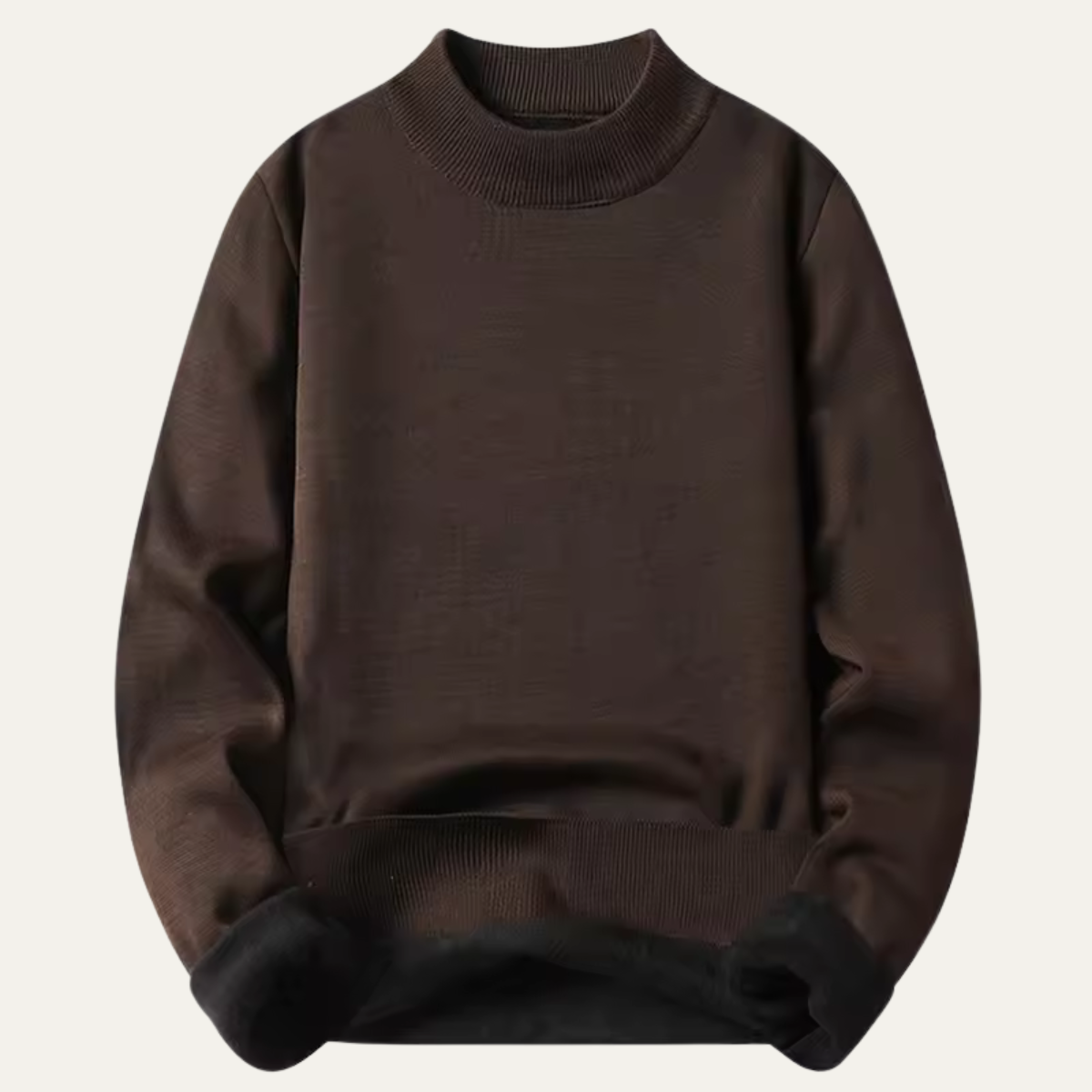 Comfortable Men's Fleece Crew Neck Sweatshirt - OutfitLondon