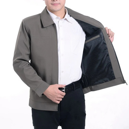 Classic Mens Stylish Leather Jacket