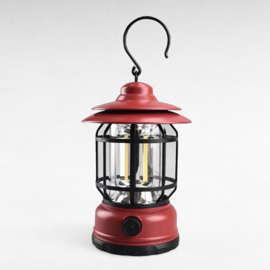 Rechargeable Camping Lantern – Vintage-Style LED with Dimmable Light