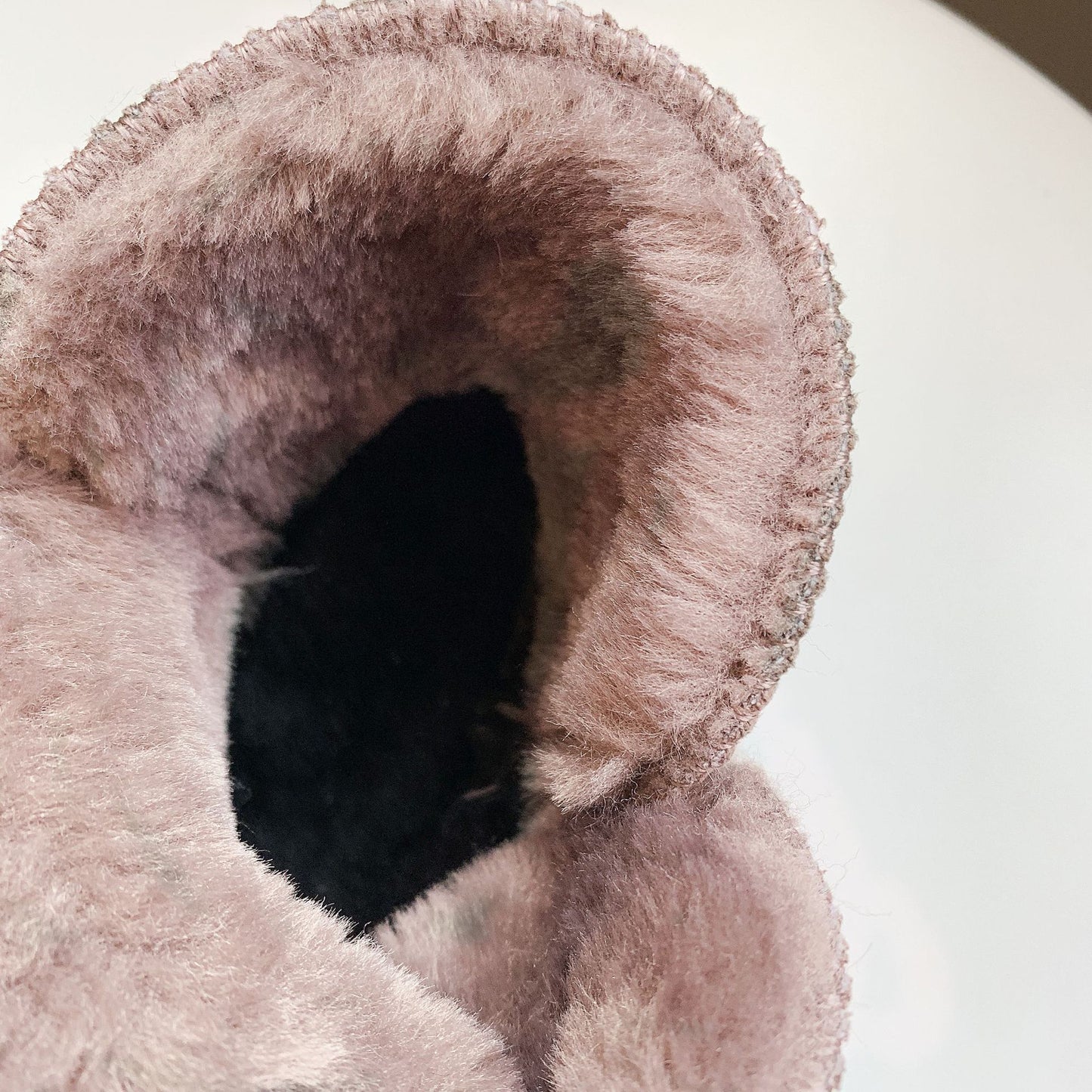 Pull on Fur Lined Platform Snow Boots Warm Winter Ankle Boots