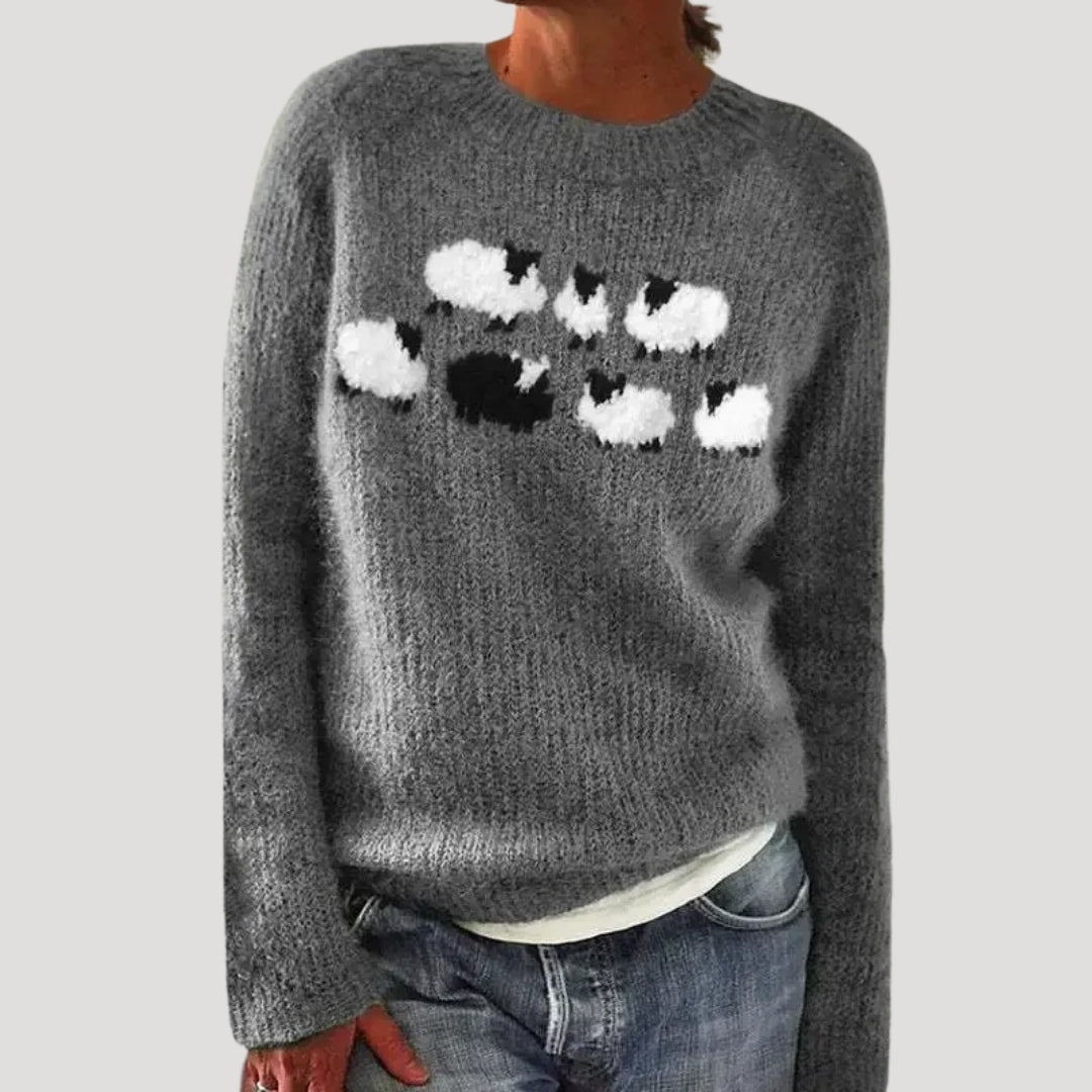 Cozy Women's Long Sleeve Winter Sweater