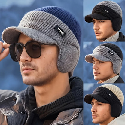 Cold Weather Thermal Insulated Beanie Hat - OutfitLondon