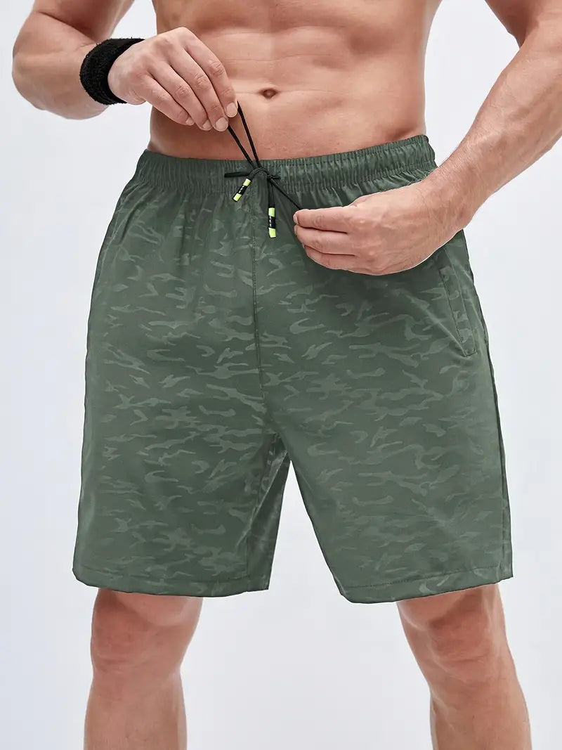 Lightweight Athletic Shorts with Secure Pockets