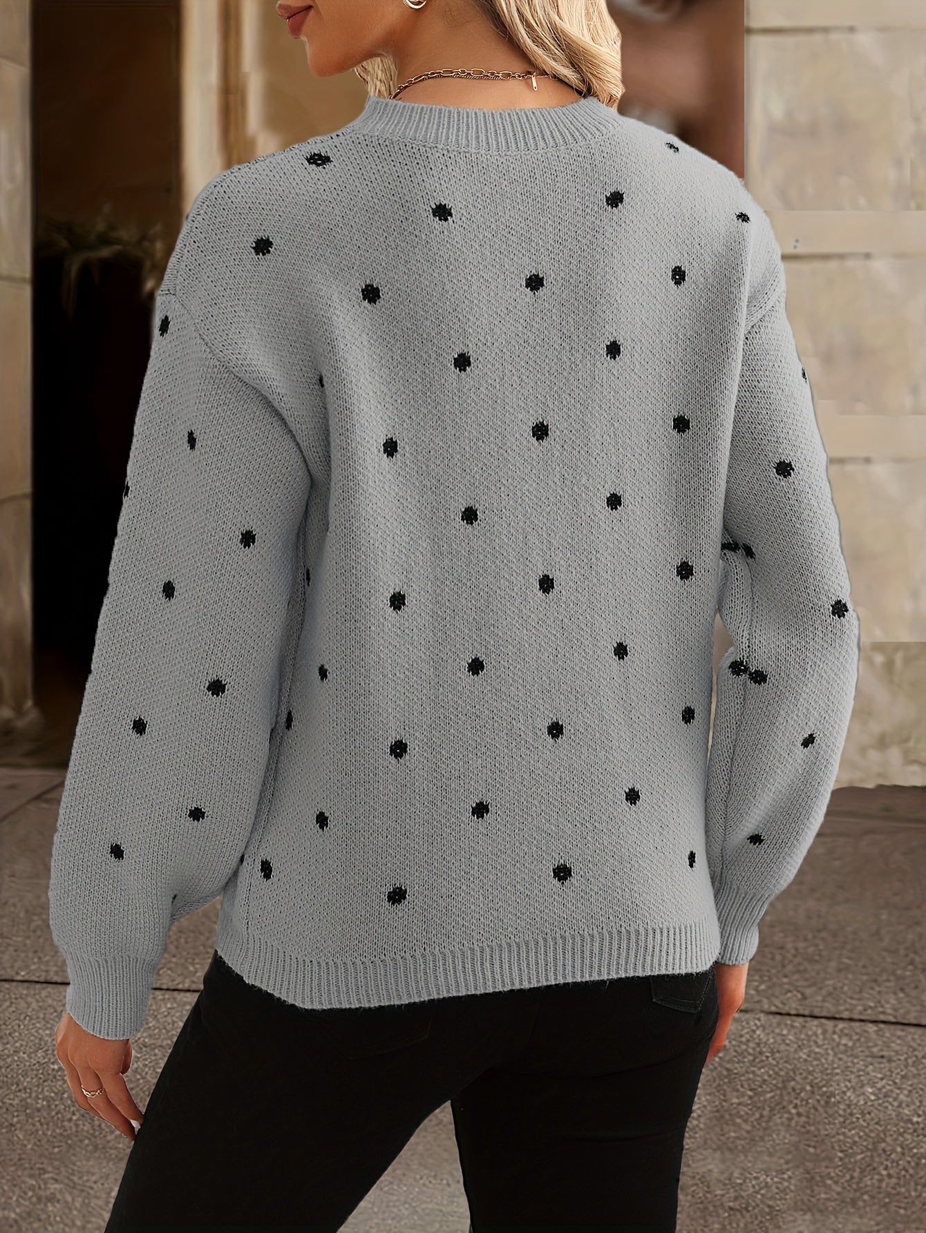 Classic Spotted Women's Sweater