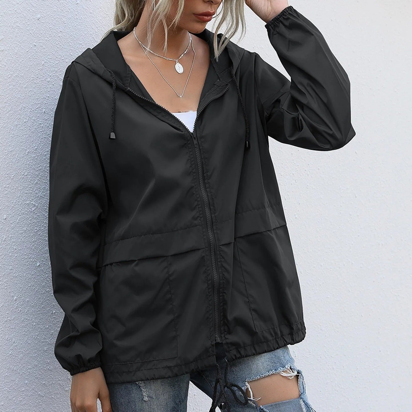 Comfortable Water Resistant Hoodie Jacket