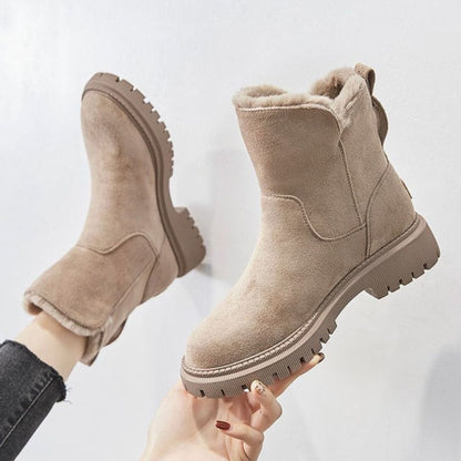 Orthopedic Snow Boots Women Warm Ankle Shoes