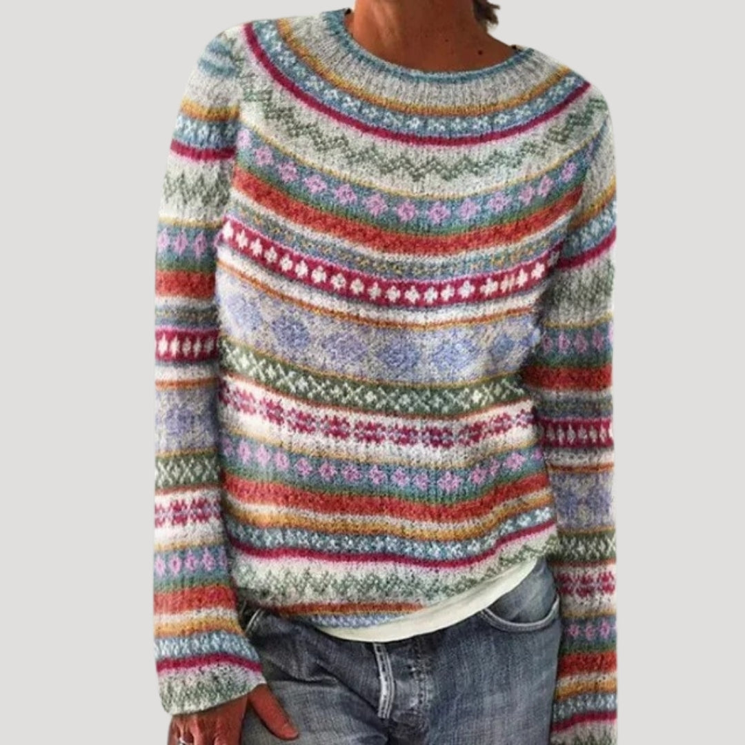 Cozy Women's Long Sleeve Winter Sweater