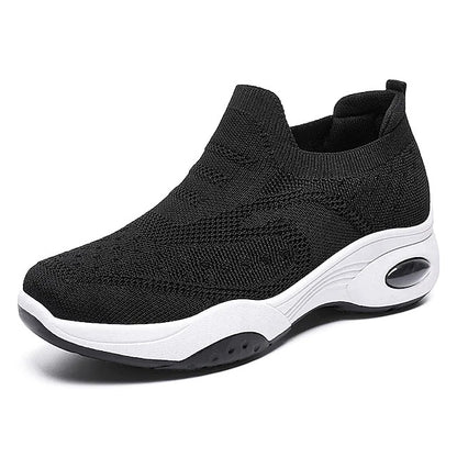 Women's Slip On Athletic Flyknit Shoes