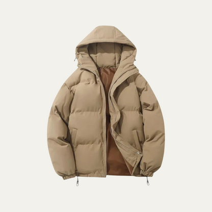 Warm Men's Waterproof Down Puffer Jacket