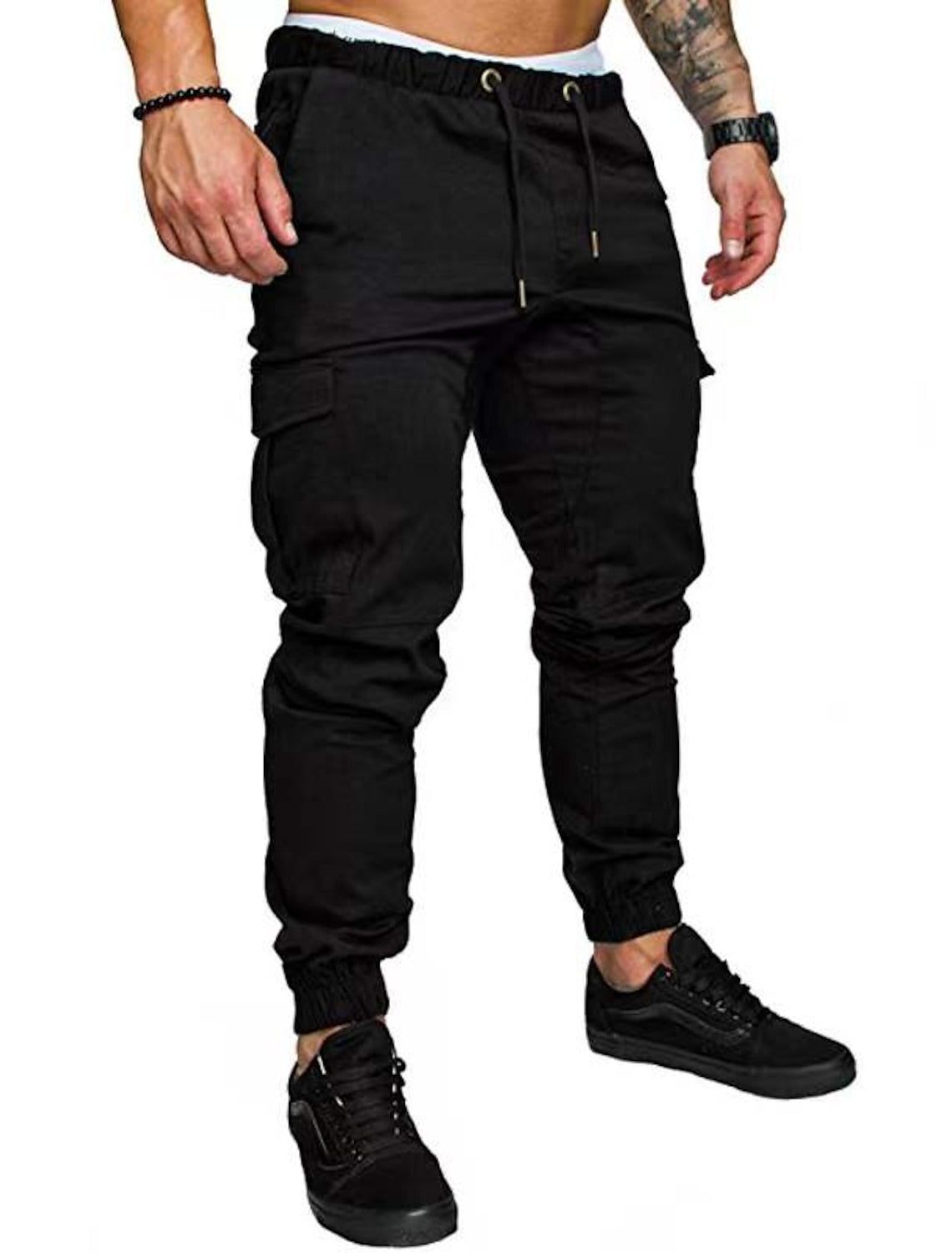 Men's Tactical Cargo Jogger Multiple Pockets Pants