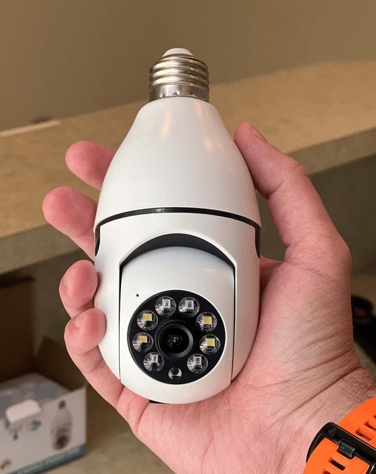 Safe Cam 360 Lightbulb Camera - Top-Rated Lightbulb Security Camera