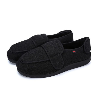 Soft Diabetic Slippers for Wide Feet - Adjustable Comfort - OutfitLondon
