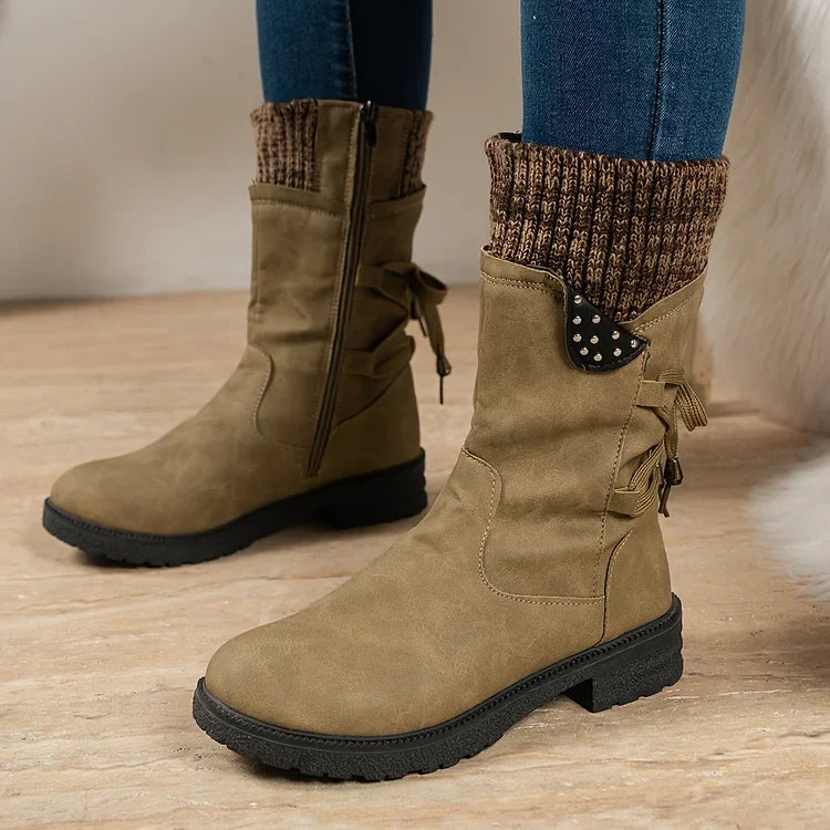Warm Insulated Rain Boots for Women