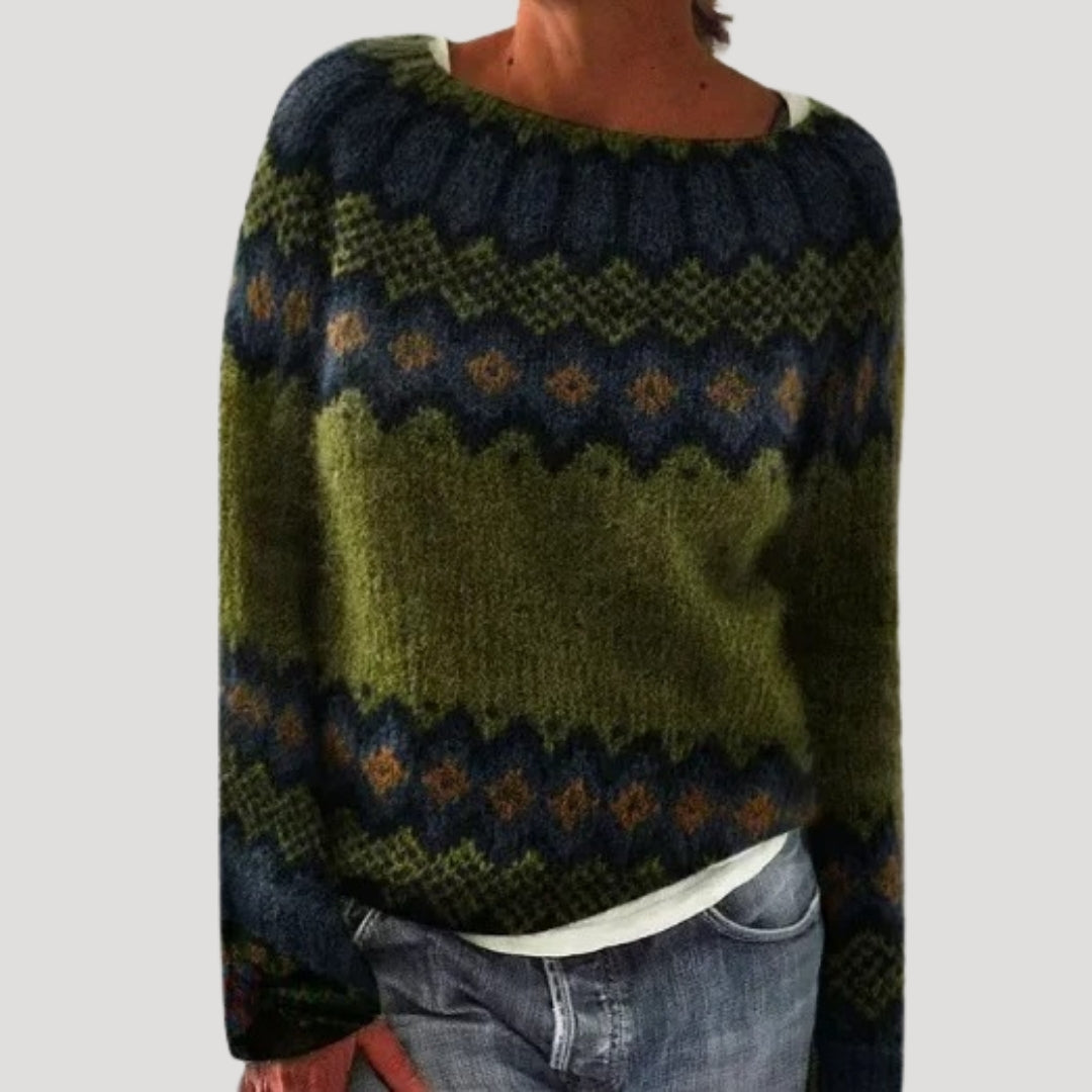 Cozy Women's Long Sleeve Winter Sweater