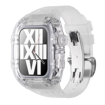 Transparent Cover and Comfortable Strap Kit for Apple Watch