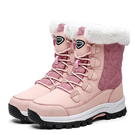 Warm Waterproof Women's Winter Boots - OutfitLondon