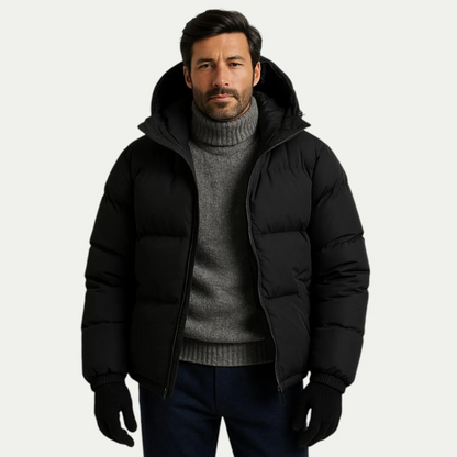Warm Men's Waterproof Down Puffer Jacket