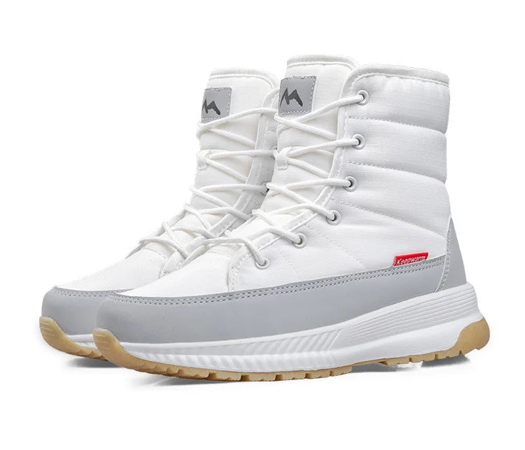 Warm Insulated Snow Boots with Laces