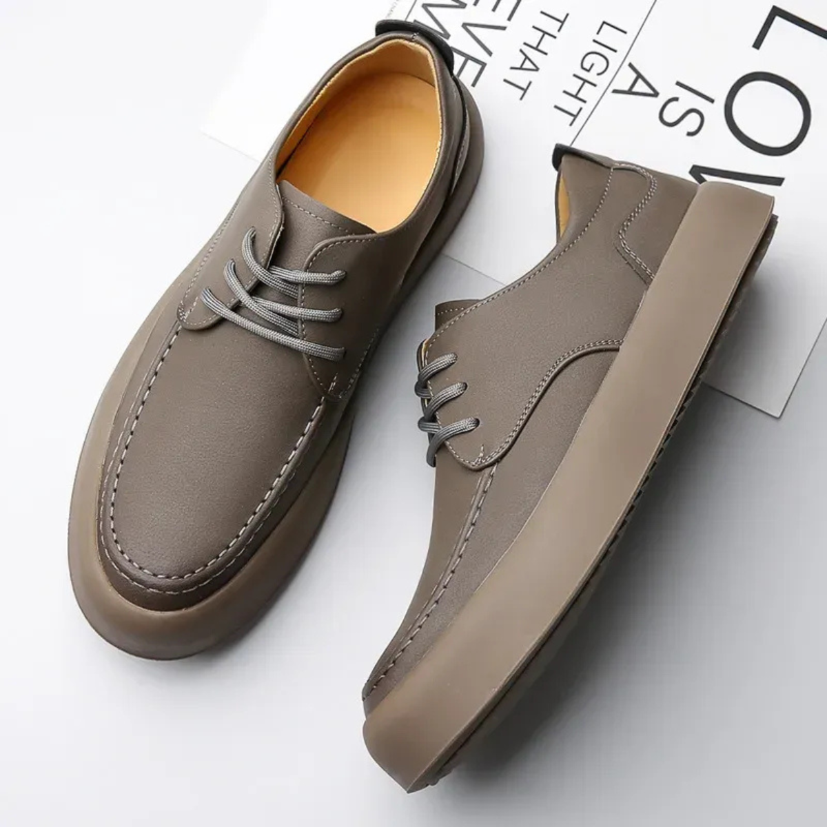 Stylish Leather Men's Casual Shoes