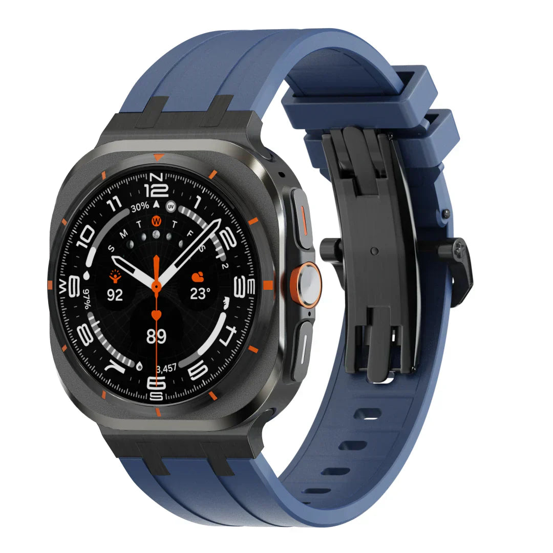 Colorful Butterfly Clasp Soft Strap For Samsung Watch