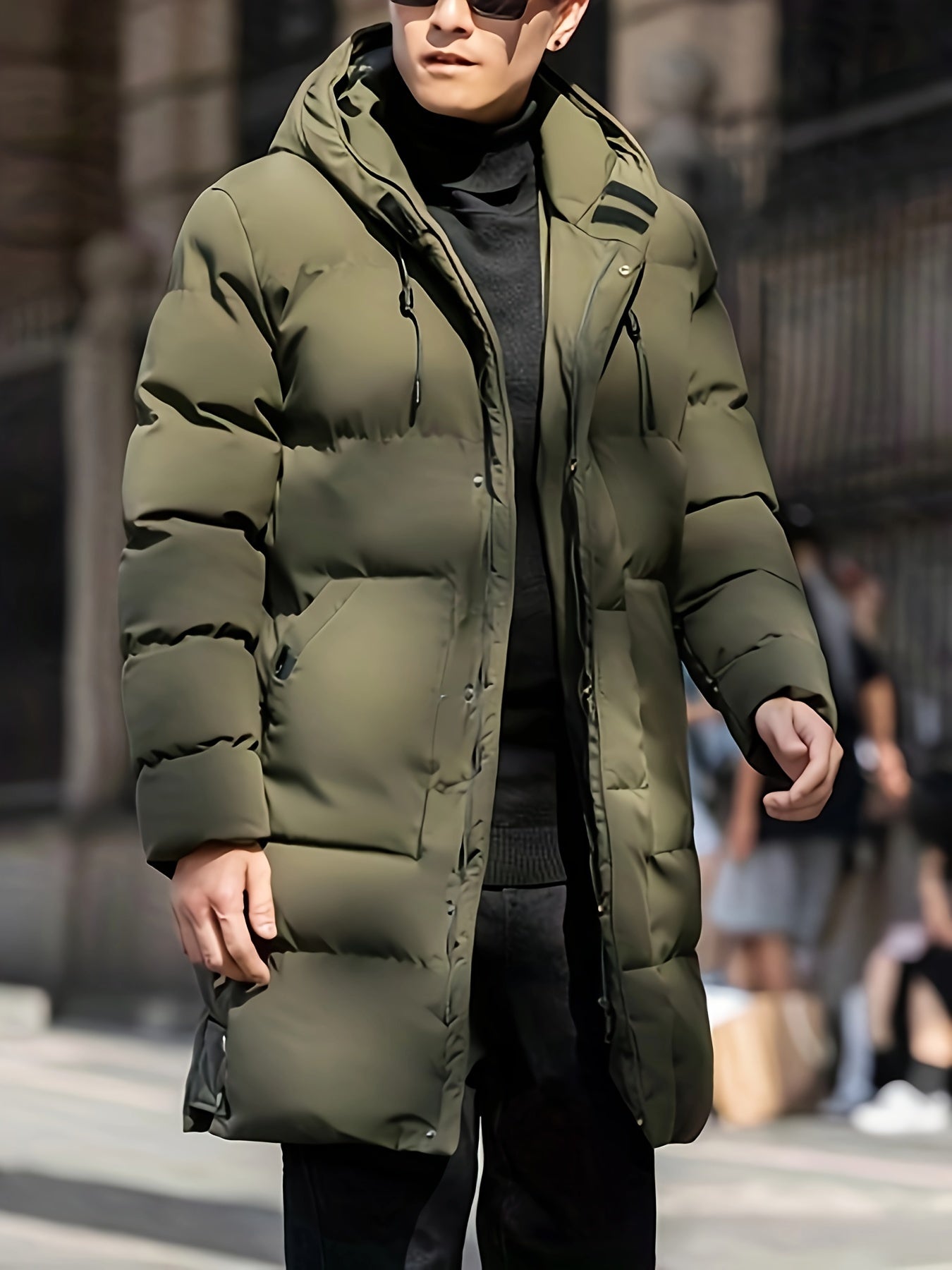 Warm Waterproof Mens Parka Jacket Coat - OutfitLondon