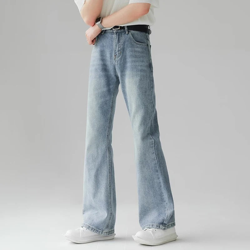 Relaxed Fit Vintage Style Jeans