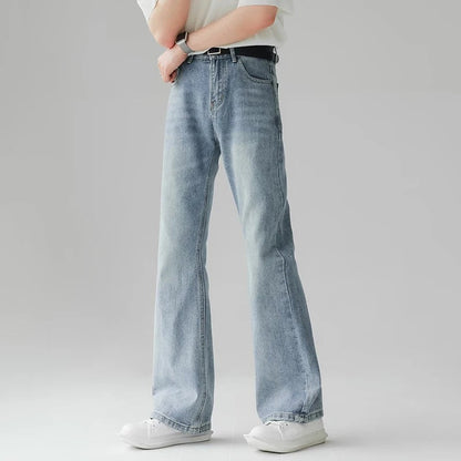 Relaxed Fit Vintage Style Jeans