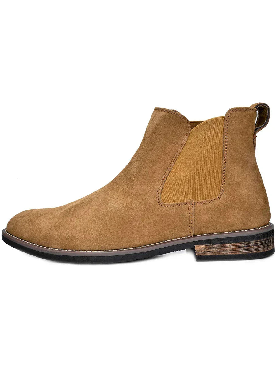 Men's Tough Everyday Ankle Boots with Thick Sole
