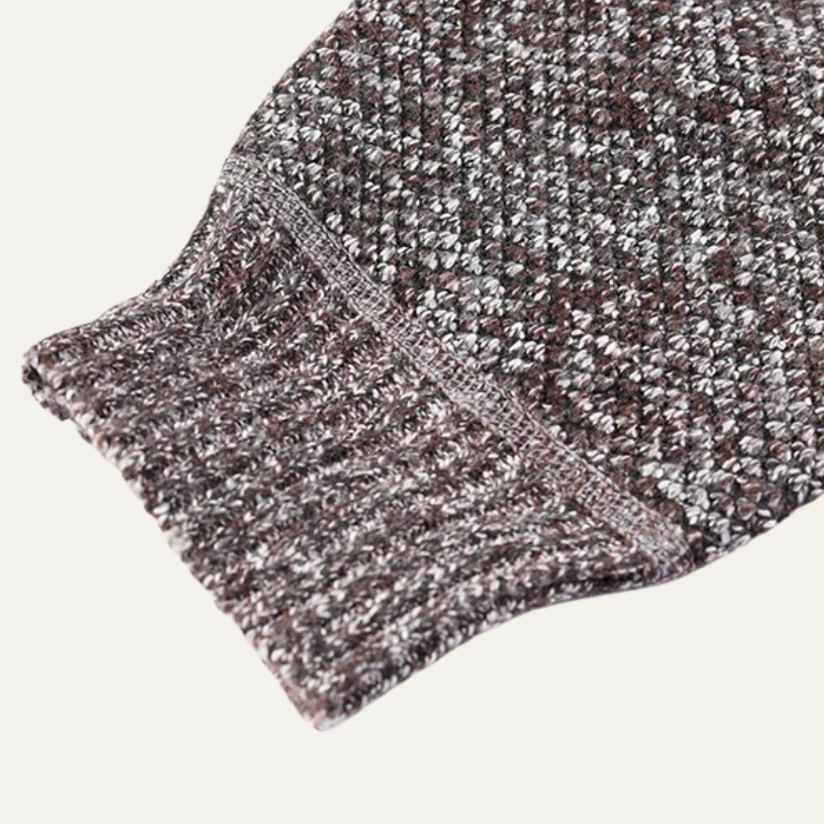 Soft Men's Cotton Zipper Cardigan Sweater
