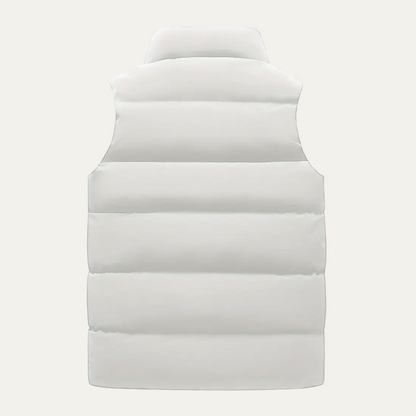 Warm Insulated Sleeveless Puffer Vest for Men