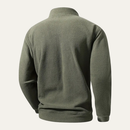 Warm Fleece Men's Zip Up Sherpa Jacket